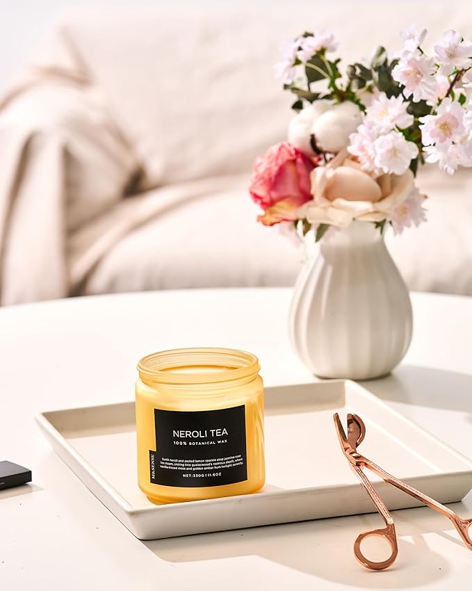 M&SENSE Neroli Tea Scented Candle - Image 8