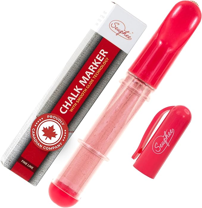 Fabric Markers for Sewing – Ergonomic Tailors Chalk Pen by Sewphee