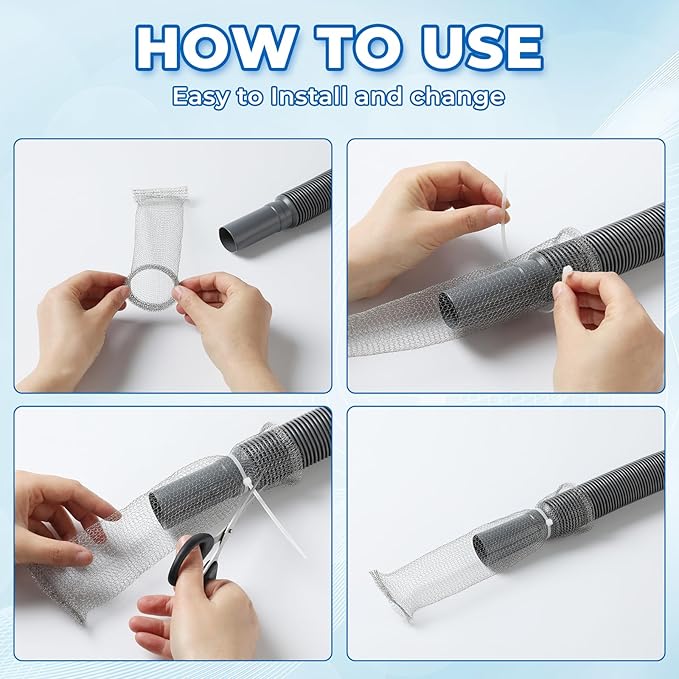 24 PCS Lint Traps, Stainless Steel Lint Catcher - Image 4