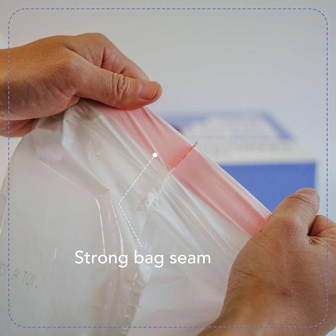 13 Gallon Drawstring Trash Bags, Lavender Scented 200 Count Tall Kichen Garbage - Image 5