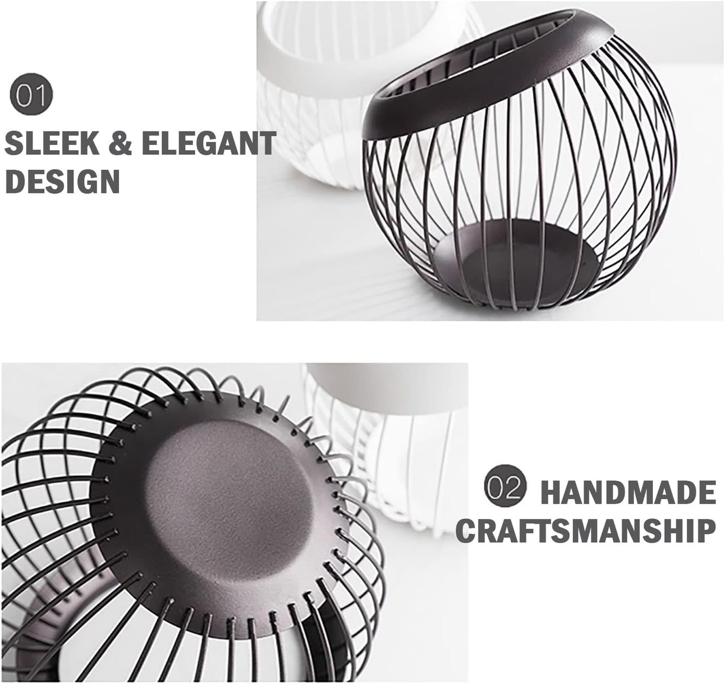 Coffee Pod Holder, Capacity K Cup Holder and Espresso Pod Holder | Coffee Pod Organizer for Keurig K-Cup Storage and Espresso Holder, Coffee Bar Accessory (Brown) - For Valentines Day