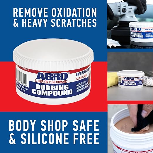 ABRO Superior Performance Automotive Rubbing Compound - Image 9