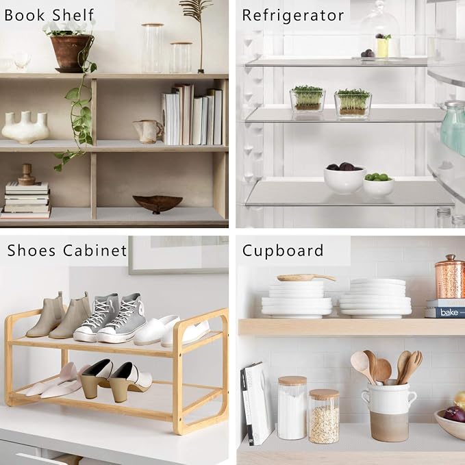Kitchen Shelf Liner Drawer Liners, Non-Adhesive Refrigerator Liners Waterproof - Image 7