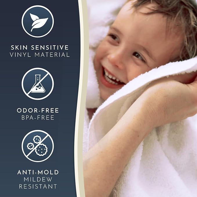 Homerella Anti Slip Shower Mat | Anti Mold Non Slip Bathtub Mat - Image 4