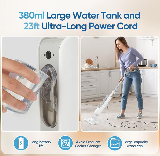 Steam Mop All-in-one Multi-Functional Powerful Steam Cleaner, Handheld - Image 5
