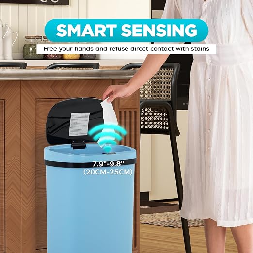 Automatic Motion Sensor Bathroom Trash Can - Image 5