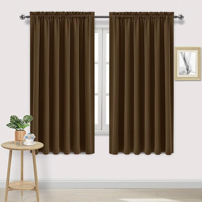 DWCN Blackout Curtains for Living Room Thermal Insulated, Energy Saving & Noise by DWCN