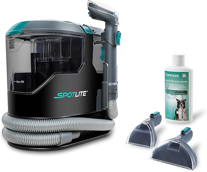 Kenmore KW2001.01 Upgrade SpotLite Portable Carpet Spot Cleaner & Pet Stain by Kenmore