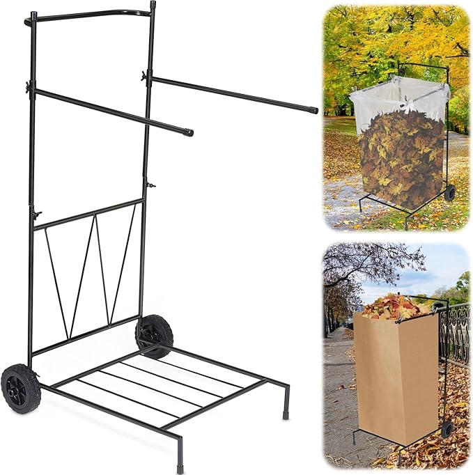 Heavy Duty Portable Trash Bag Holder by Unknown