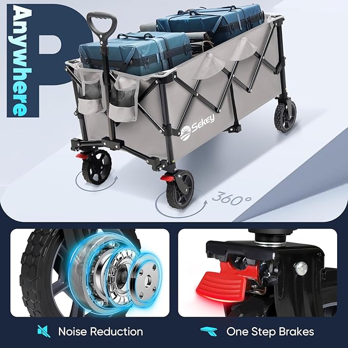 Sekey Collapsible Foldable Wagon - Image 5