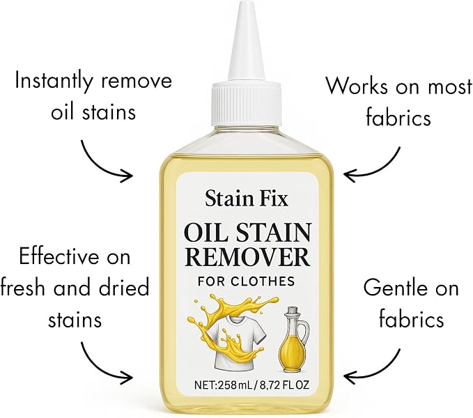 Instant Oil Stain Remover for Clothes - Image 2
