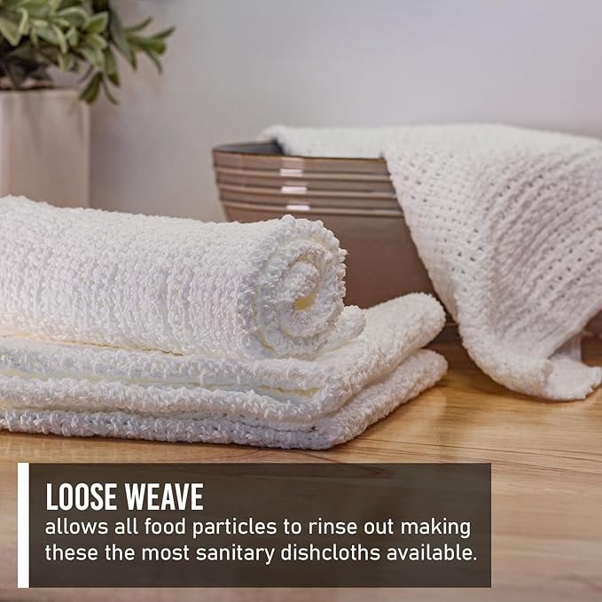 Old Fashion 100% Cotton Dishcloths - Image 6