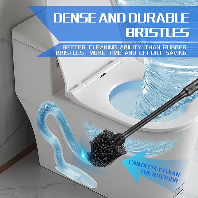 Toilet Brush and Holder 2 Pack - Image 6