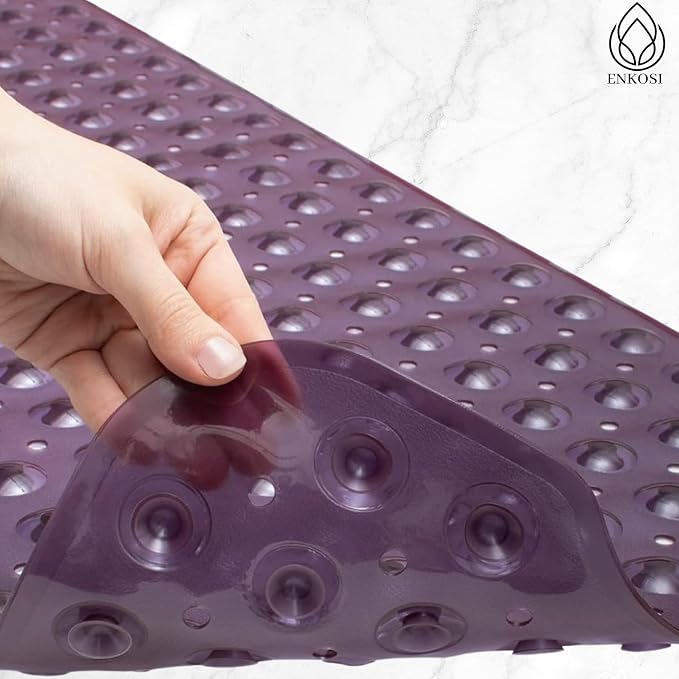 ENKOSI Bath Mat – 40 x 16 Inch Long Non-Slip Bathtub & Shower Mat - Image 2