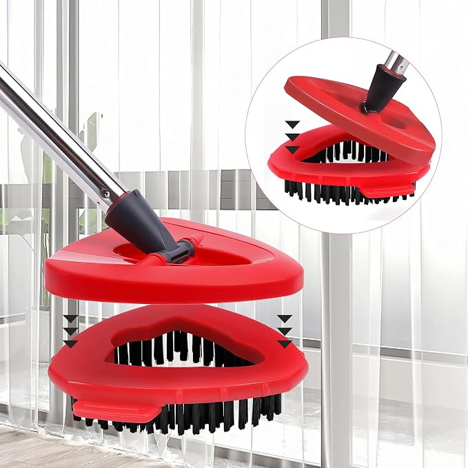 Mop Replacement Heads 6 Pcs & 2 Scrub Brushes Combo - Image 6