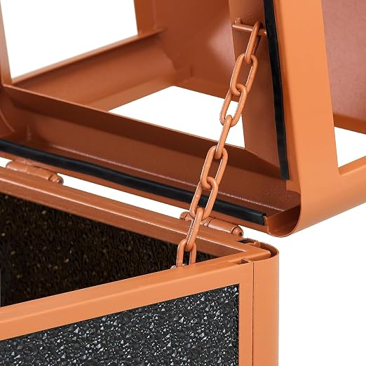 Square Waste Container with Dome Lid | Commercial Outdoor Garbage and Trash - Image 6