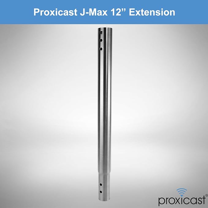 12 inch Stainless Steel Extension Pole - Image 2