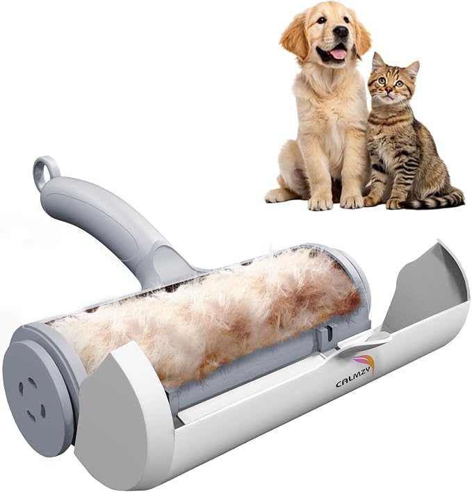 CALMZY Pet Hair Removal Tool, Reusable Lint Roller by Home