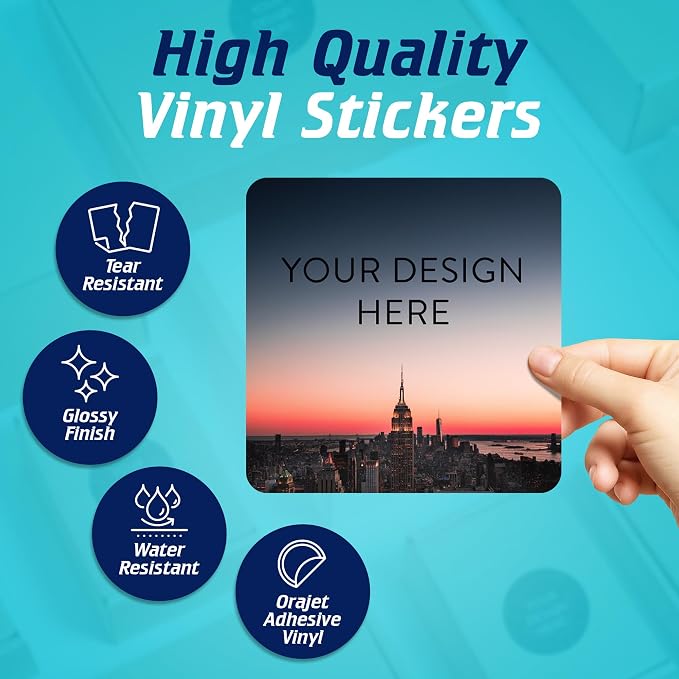 100 Custom Vinyl Stickers - Image 3