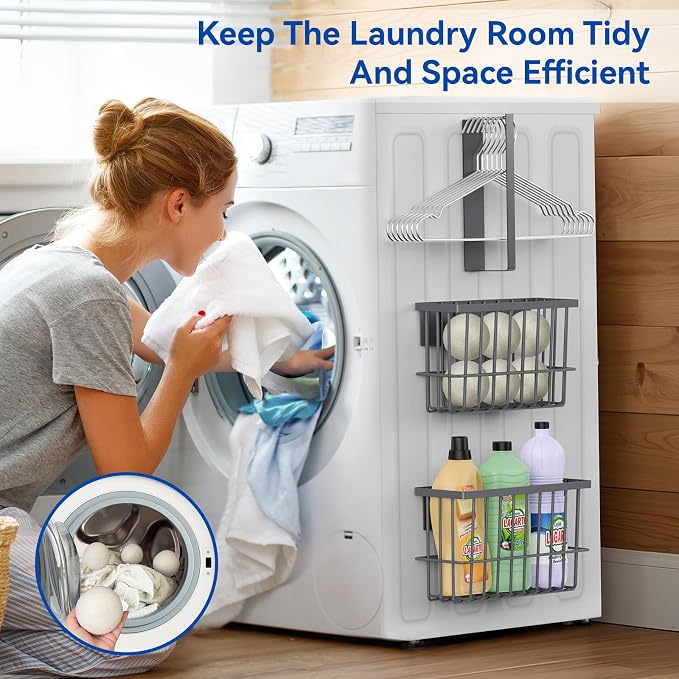 Magnetic Dryer Ball Holder and Magnetic Hanger Holder - Image 5