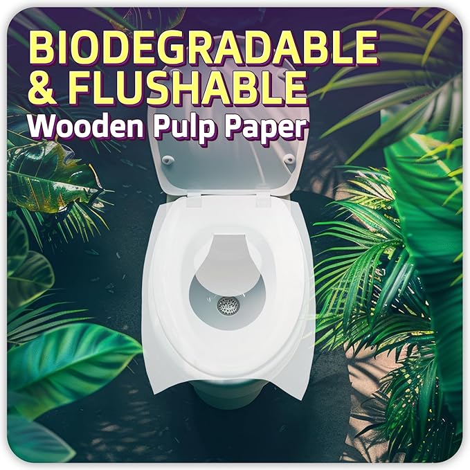 100 Pcs Disposable Toilet Seat Cover - Image 4