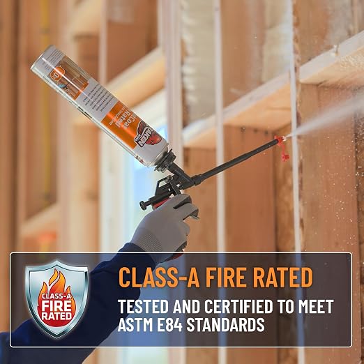 Kraken Bond Fastcoat Fire Rated Spray Foam Insulation Kit Closed Cell in a Can - Image 6