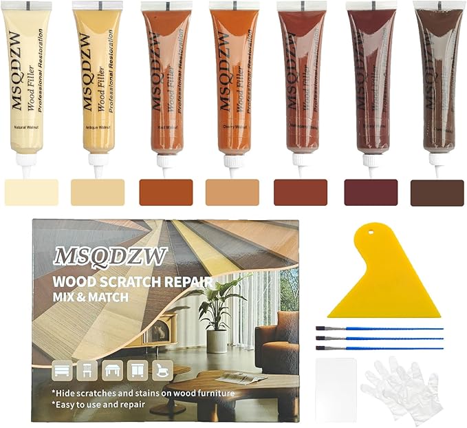 Wood Repair Kit, Furniture Repair Kit Scratch Cover by Unknown
