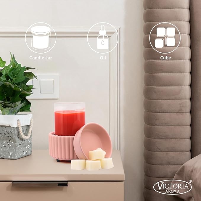 Ceramic Wax Melter 3-in-1 Candle Warmer - Image 4
