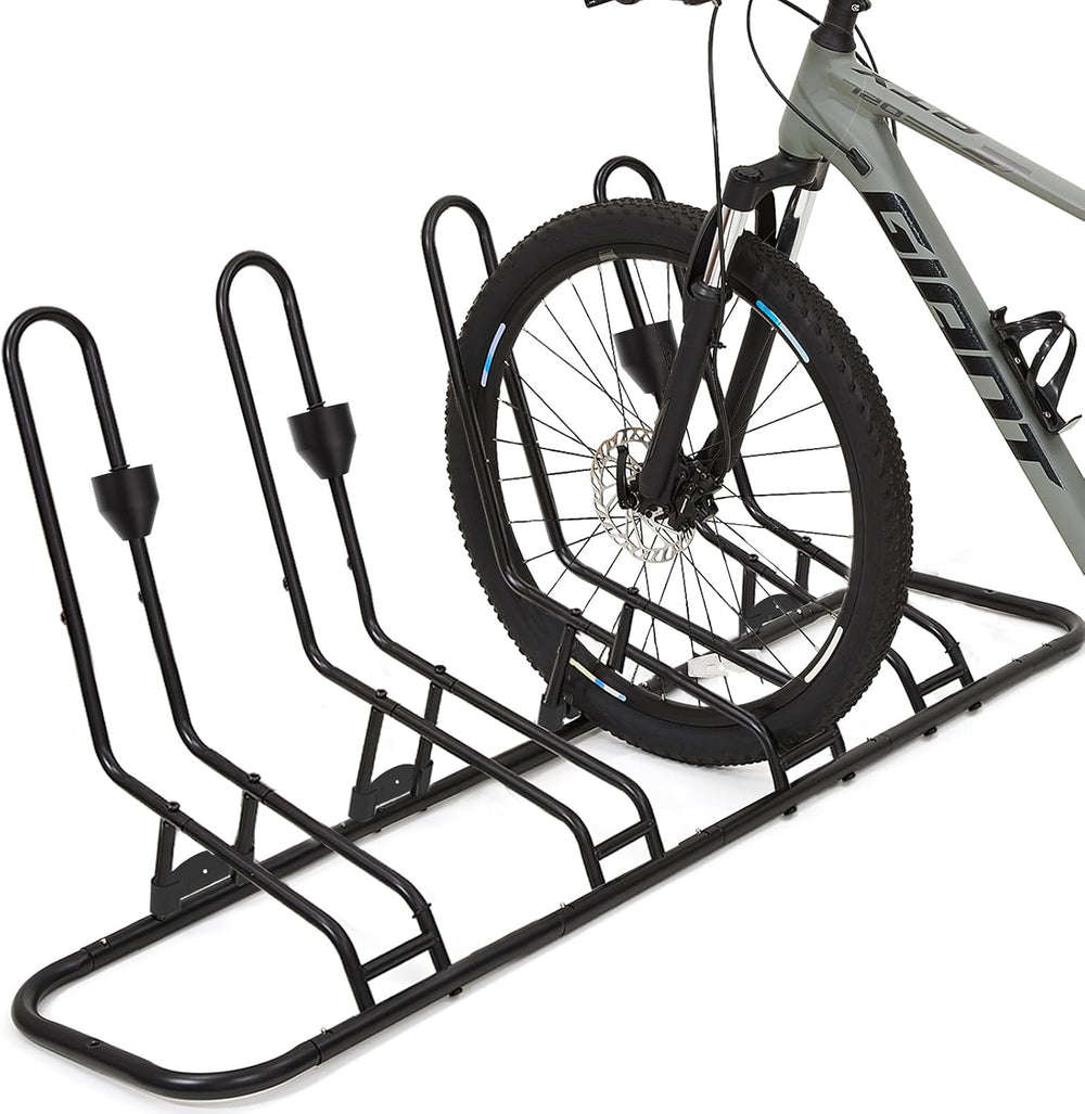 Kingarage 4 Floor Bike Rack, Safeguard Disc Brakes & Derailleurs Design, ...