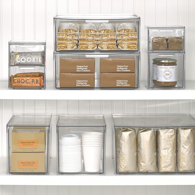 Clarity Pantry Stacking Drawer 8 x 6 x 4 M8 - Image 2
