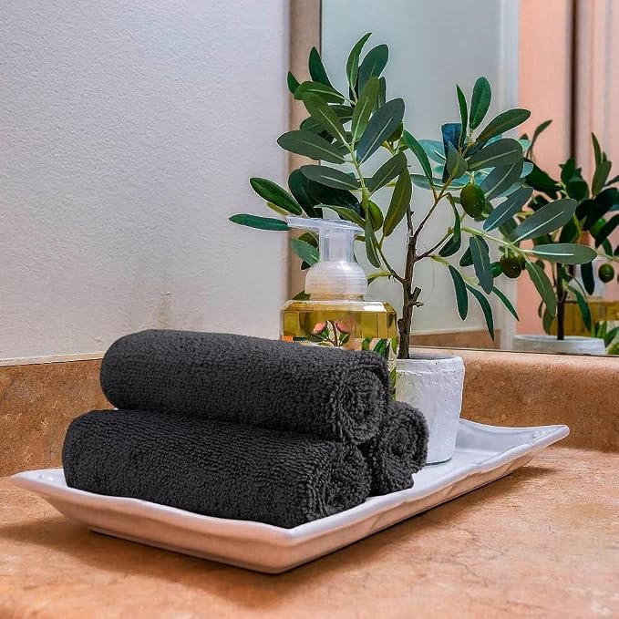 Orighty Microfiber Washcloths Bulk Towels Set 100 Pack, Highly Absorbent and - Image 6