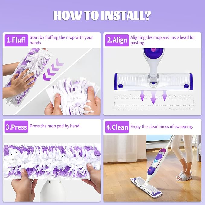 25 Pack Disposable Mop Pads for Swiffer Power Mop Pads, Replacement for Swiffer - Image 7