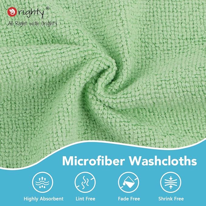 Orighty Wash Cloths Bulk Towels Set 200 Pack, Highly Absorbent and Soft Feel - Image 5