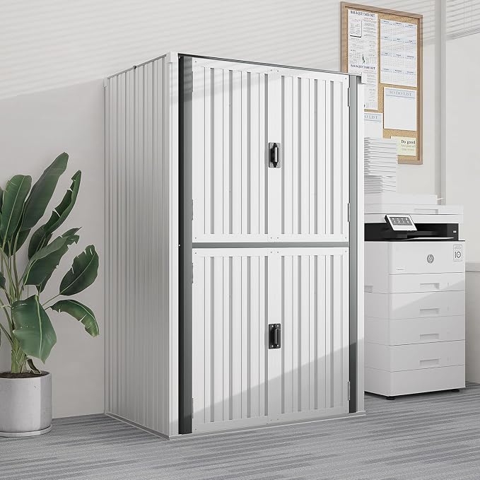 AECOJOY Outdoor Storage Cabinet, Outdoor Cabinets Waterproof - Image 6