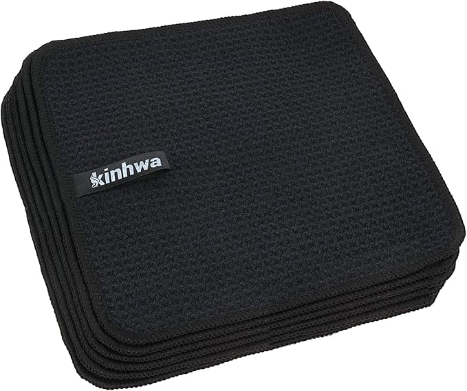 KinHwa Waffle Kitchen Towels for Washing Dishes Microfiber Dish Towels for by KinHwa