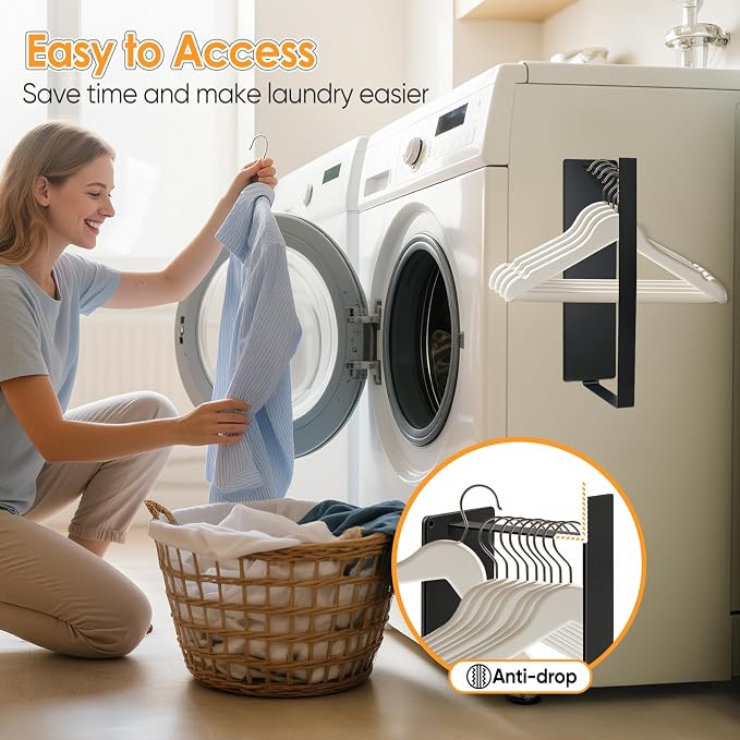 Magnetic Hanger Organizer, Strong Magnetic Hanger Holder - Image 5