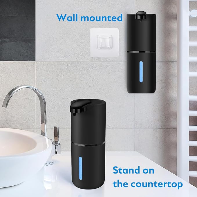 Automatic Soap Dispenser, 380ml Touchless Liquid Foam Soap Dispenser, USB - Image 5