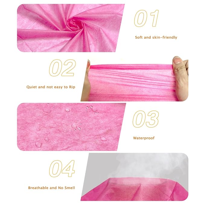 100Pcs Disposable Massage Table Sheets 31" x 71" Non-Woven Fabric Disposable - Image 2