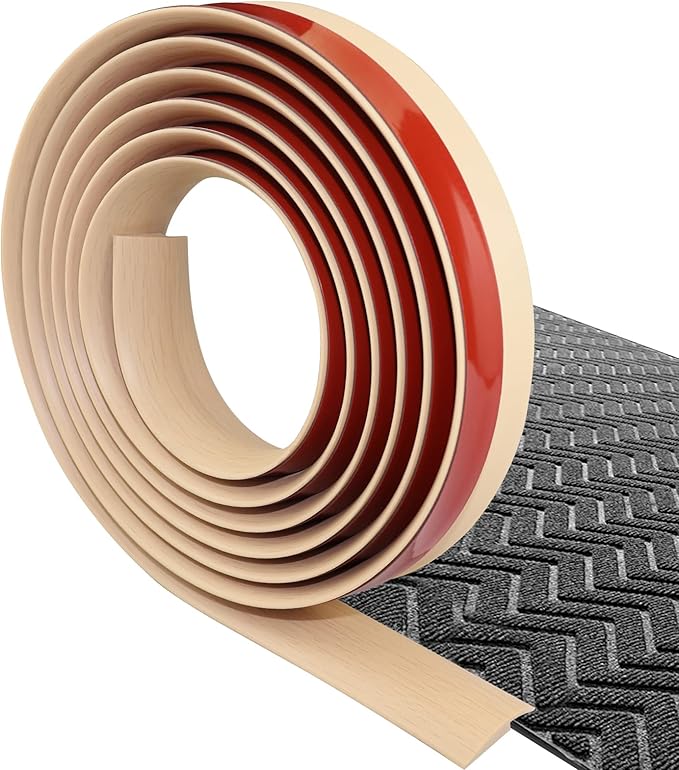 Floor Transition Strip Self Adhesive Carpet & Flooring Transitions Edging Trim by FONUNO