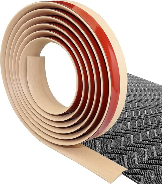 Floor Transition Strip Self Adhesive Carpet & Flooring Transitions Edging Trim by FONUNO