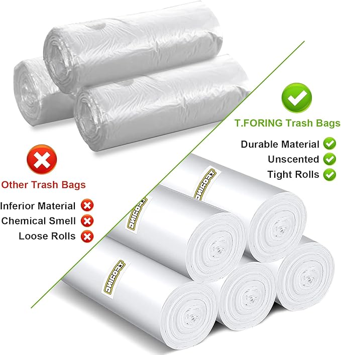 120 Count 8 Gallon Trash Bags Unscented - Image 3