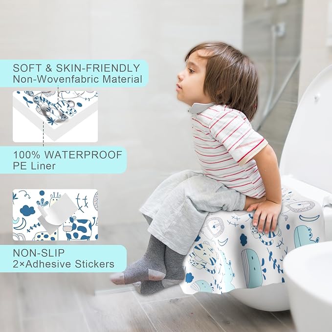 Toilet Seat Covers Disposable, Kids Potty Training, Potable Potty Seat Covers - Image 2