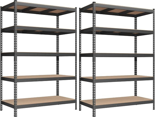 SONGMICS 5-Tier Storage Shelves, Load 2310 lb, Boltless Assembly, Adjustable by SONGMICSbySONGMICSHOME