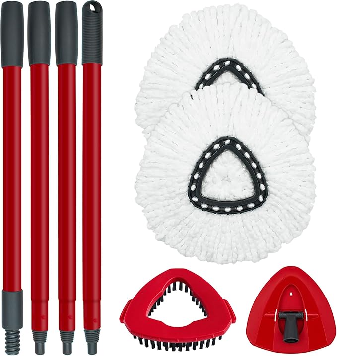 Spin Mop Replace Head, Mop Handle Replacement by DLAIMI