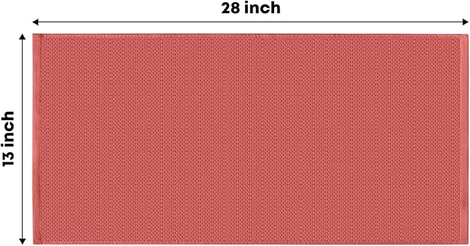 Artoid Mode 100% Cotton Red Waffle Weave Kitchen Dish Cloths, 13x28 Inch Ultra - Image 6