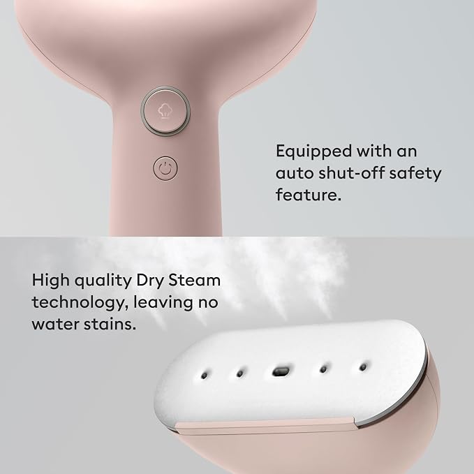 Steamery Handheld Clothes Steamer Cirrus 3, US Plug, Heated Ironing Plate - Image 3