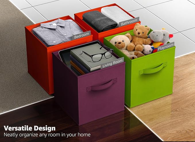 Sorbus Fabric Storage Cubes - Image 5