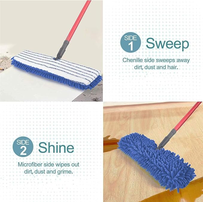 4 Pack Mop Heads Replacements Compatible - Image 8