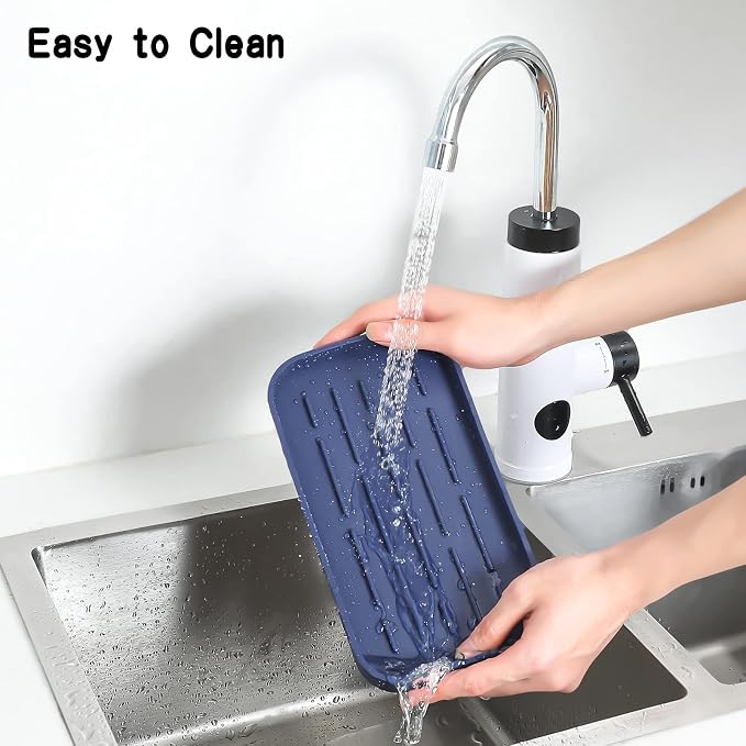 Silicone Kitchen Sink Organizer Tray - Image 7