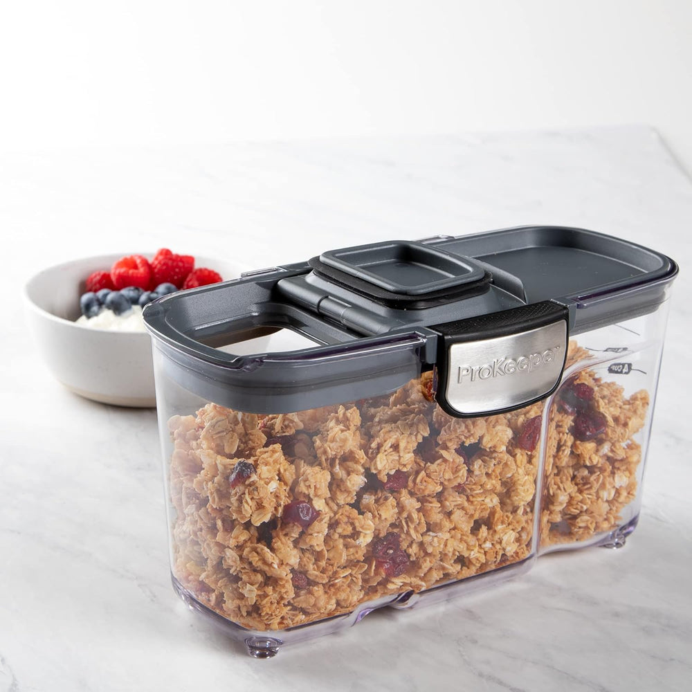 Progressive International ProKeeper+ Clear Plastic Airtight Food Baker's ...
